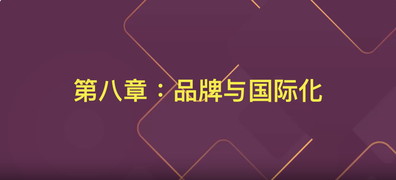 Chapter 8: Brand & Internationalization